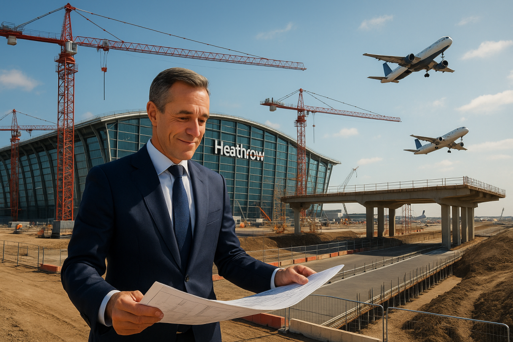 Philip Jansen of WPP poised to become Heathrow’s next chairman: report