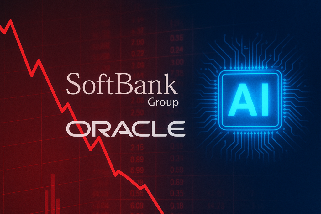 SoftBank shares slide as Oracle’s earnings revive concerns over AI investment payoffs