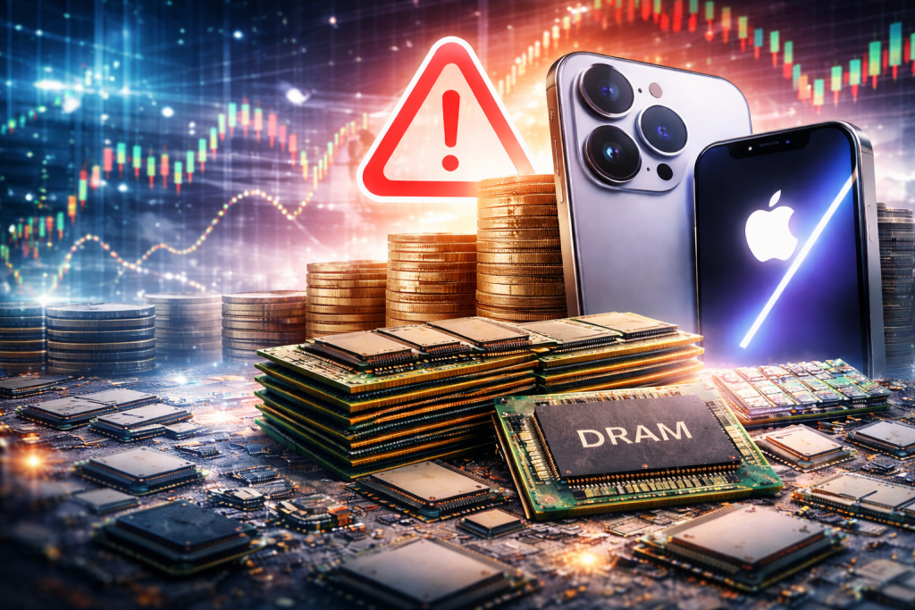 Apple flags rising memory costs as AI strains the world’s memory supply