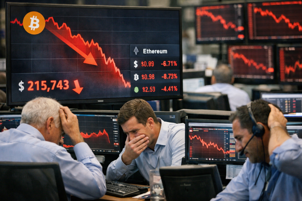 Here’s why the crypto market is crashing and liquidations are rising